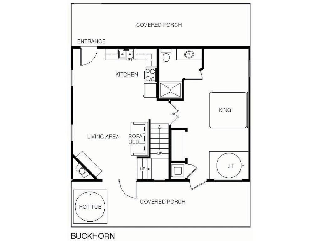 Villa Buckhorn Gatlinburg Esterno foto